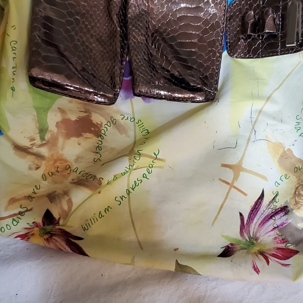 Python Hobo Shoulderbag By Carlos Falchi. - image 5